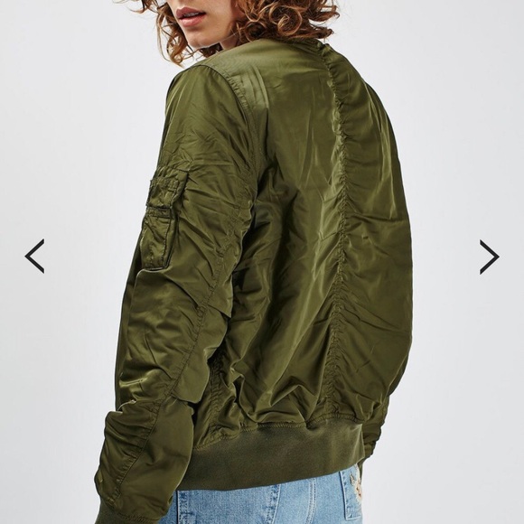 Topshop MA1 Bomber Jacket - Picture 2 of 5